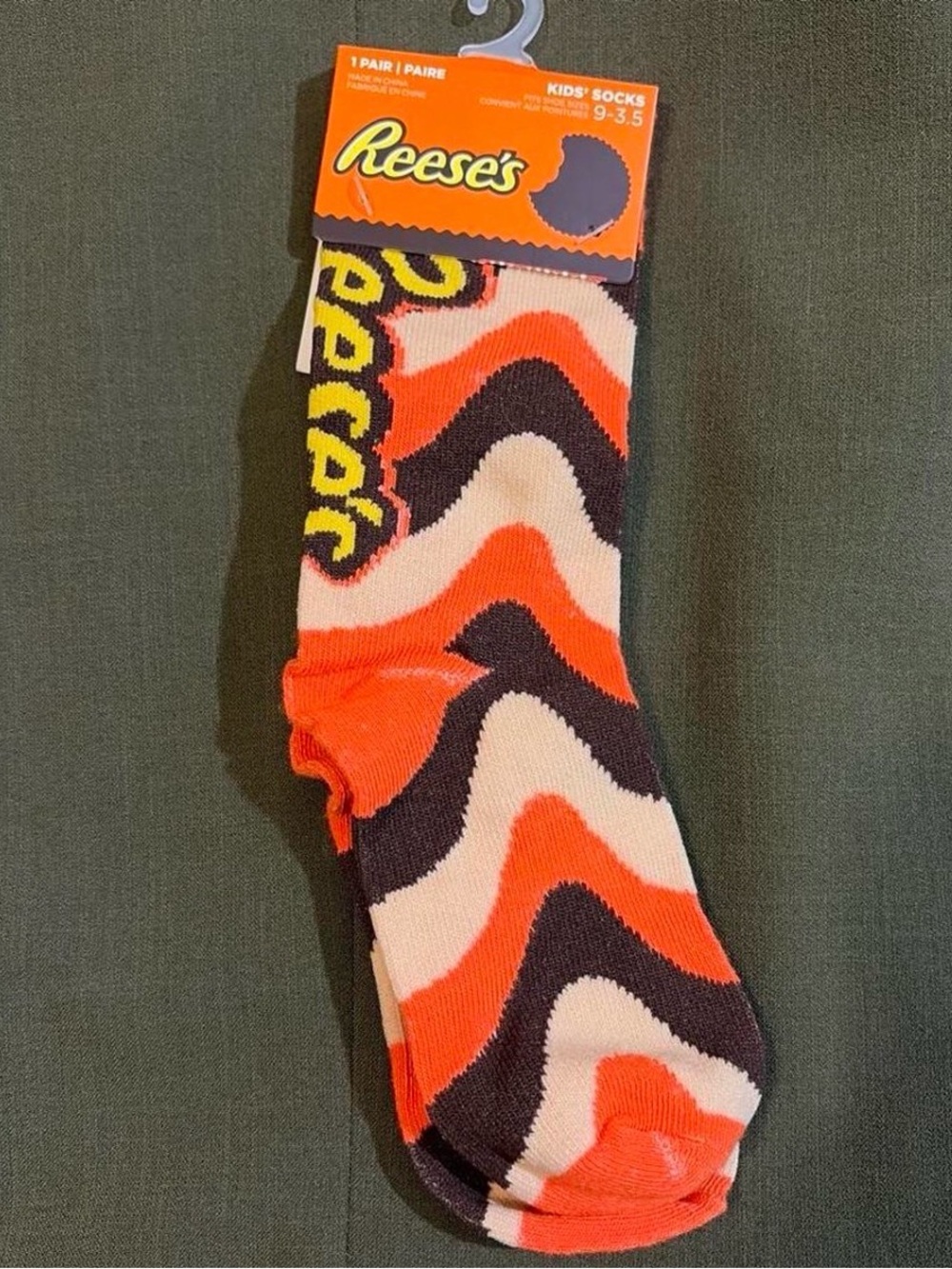 Reese's Peanut Butter Cup Kids Socks